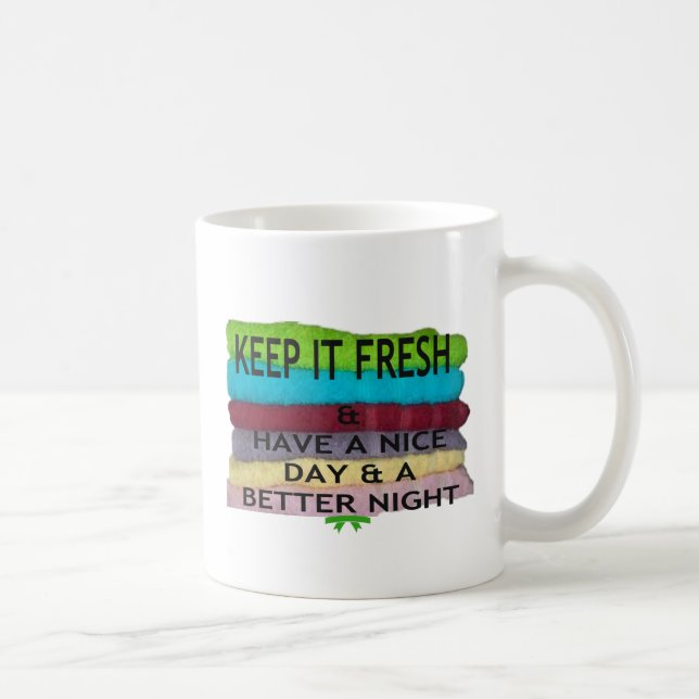 Behalt es frisch tasse (Rechts)