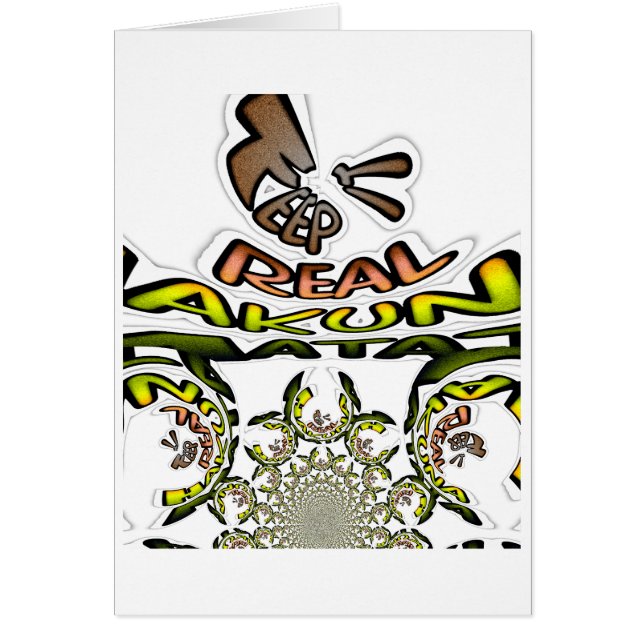 behalt es real Hakuna Matata immer (Vorne)