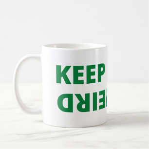 Behalt es seltsam kaffeetasse