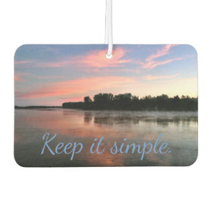 Behalt es Simple River Sunset Air Freshener Autolufterfrischer