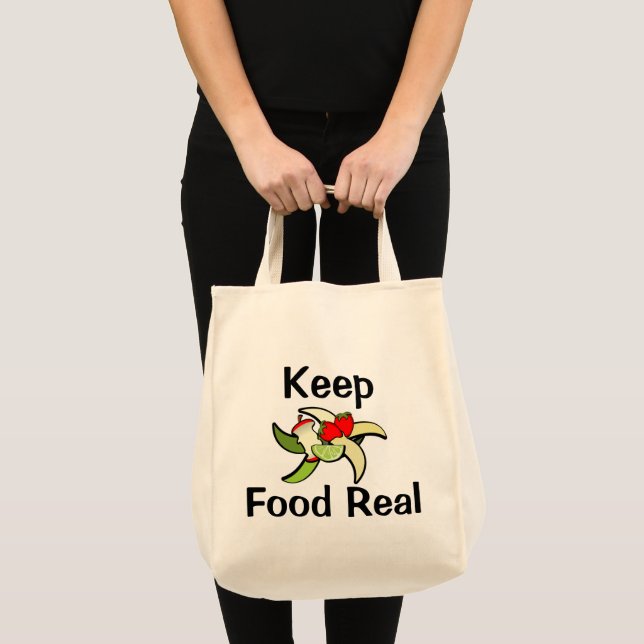 Behalt Food Real Tragetasche (Vorderseite (Produkt))