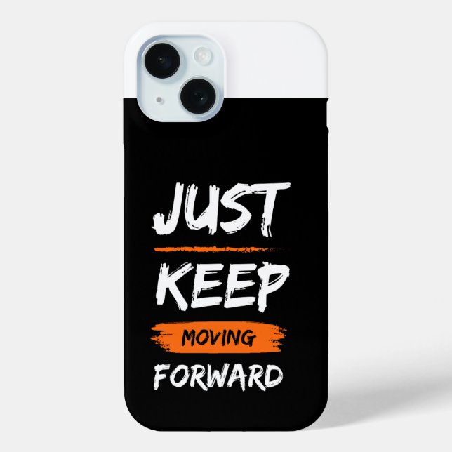 Behalt Forward 💪 | Motivierend iPhone 16 Ca Case-Mate iPhone Hülle (Rückseite)