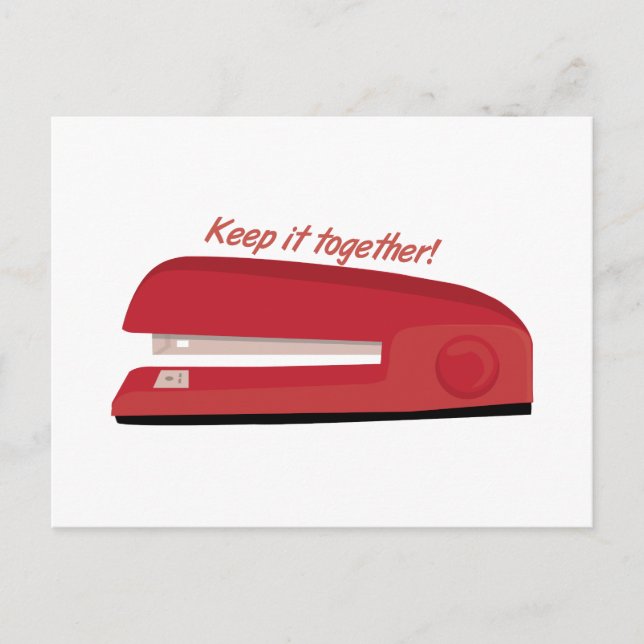 Behalt gemeinsam postkarte (Vorderseite)