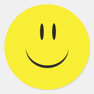 Behalt, glücklich gesund zu sein runder aufkleber