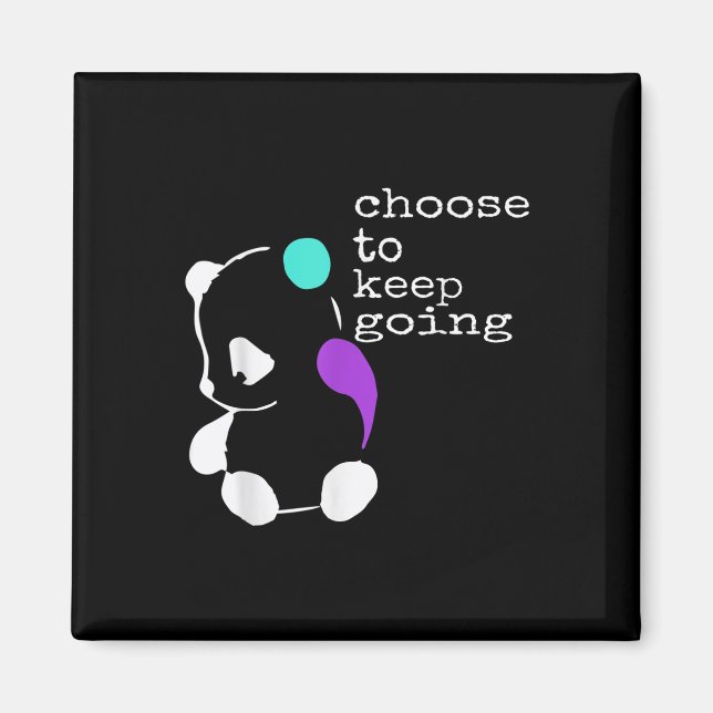 Behalt Going Semicolon Geschenk Suizidprävention A Magnet (Vorne)
