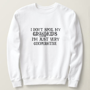 Behalt Grandkids in Line! Opferschutz Sweatshirt