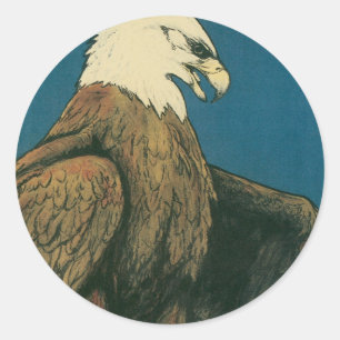 Behalt Ihm frei Runder Aufkleber