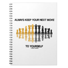 Behalt immer deinen nächsten Schritt zu deinem Sch Notizblock