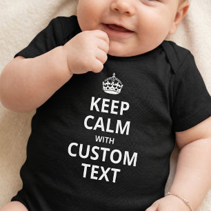 Behalt individueller Angebotsvorlage Baby Bodysuit Strampler