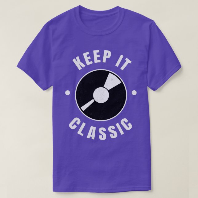 Behalt It Classic Vinyl Platten DJ Vinyl LP Collec T-Shirt (Design vorne)