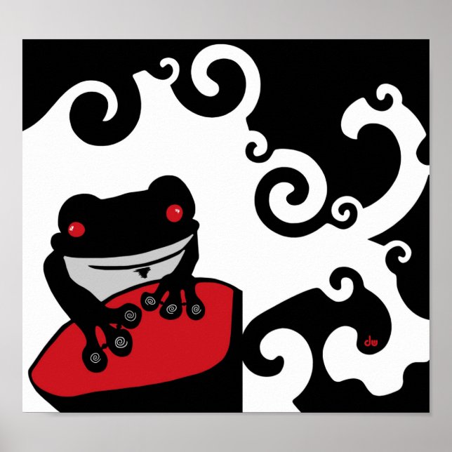 Behalt It Froggy Man Poster (Vorne)