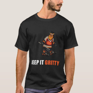 Behalt It Gritty Funny Sports Team Fan Geschenk T-Shirt
