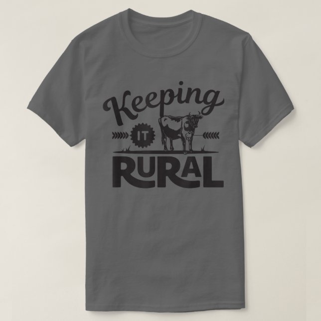 Behalt It Rural 2 Funny Bauer T-Shirt (Design vorne)