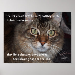 Behalt Jagd Träume Poster