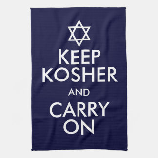 Behalt Kosher und Carry On Küchentuch