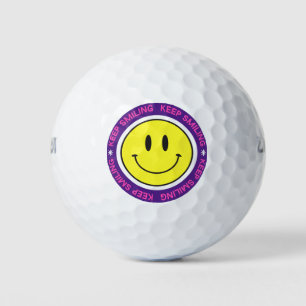 Behalt Lächeln Golfball