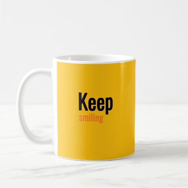 behalt lächeln kaffeetasse (Links)