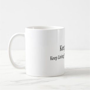 "Behalt Lächeln" Niedliches Design. Jetzt kaufen Kaffeetasse