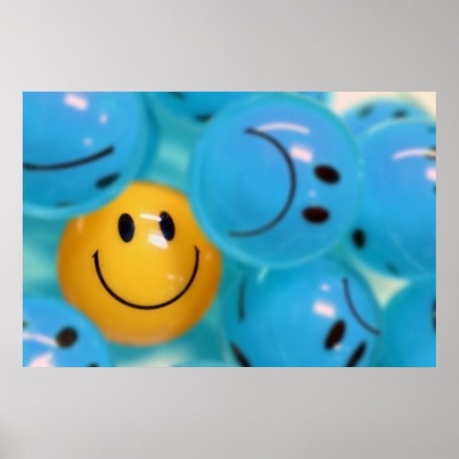 Behalt Lächeln Poster (Vorne)