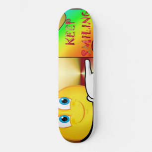 Behalt Lächeln Skateboard