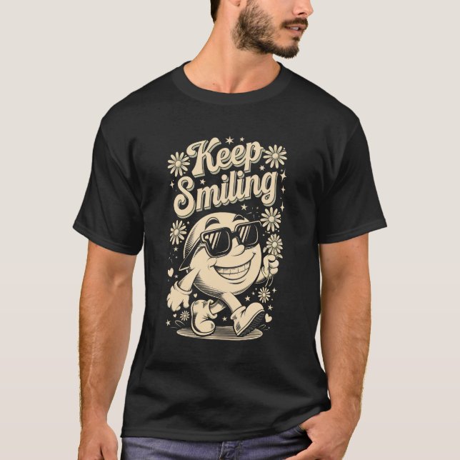 Behalt Lächeln T-Shirt (Vorderseite)