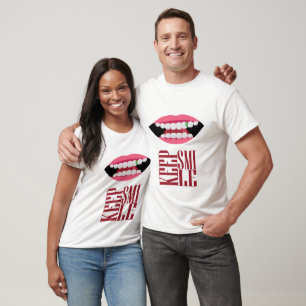 behalt Lächeln T-Shirt