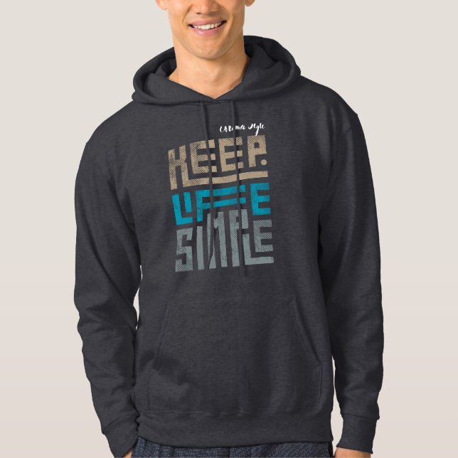 Behalt Life Simple Hoodie (Vorderseite)