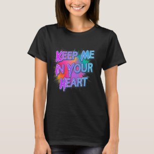 Behalt mir in deinem Sarcasm Puff T-Shirt