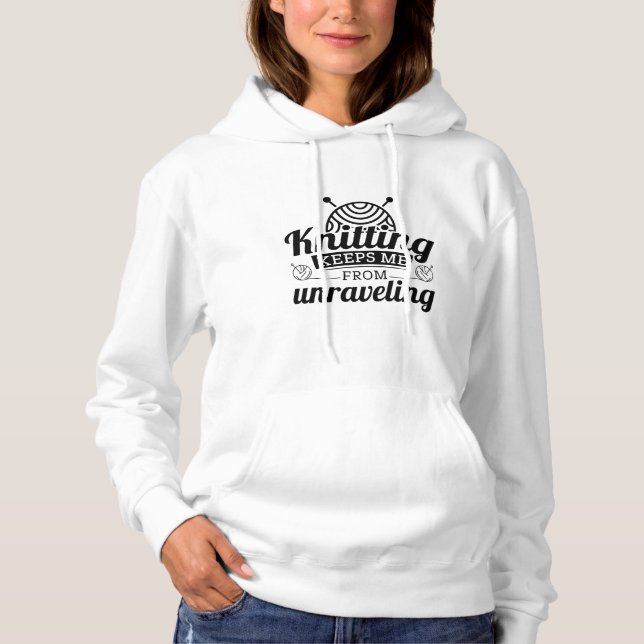 Behalt mir vom Entwirren Hoodie (Vorderseite)