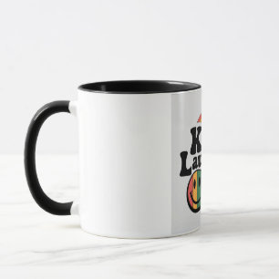 Behalt mit Lachen Tasse