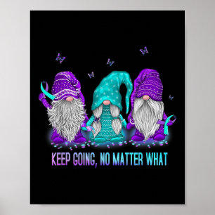 Behalt, nichts zu tun, was zu gewinnen Suizid Präv Poster
