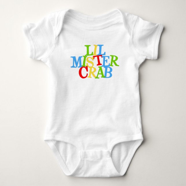 Behalt oder entwerfen Sie Ihren eigenen Körper - B Baby Strampler (Vorderseite)
