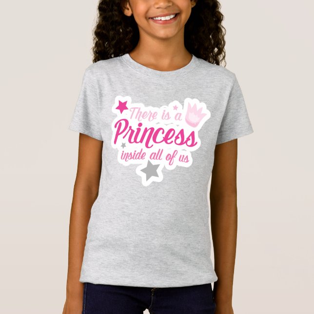 Behalt oder entwirft eigene Girls' Fine Jersey-T - T-Shirt (Vorderseite)