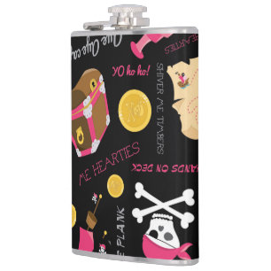 Behalt oder erstelle deinen eigenen Flask, 6 oz. H Flachmann