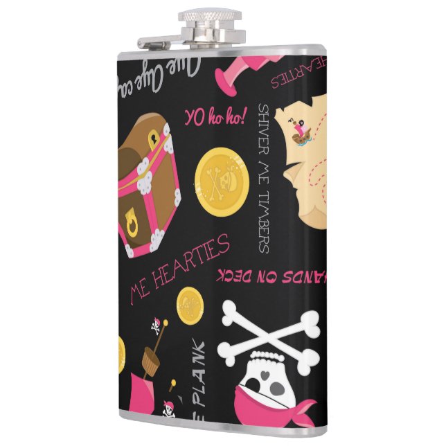 Behalt oder erstelle deinen eigenen Flask, 6 oz. H Flachmann (Links)