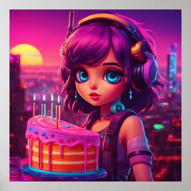 Behalt oder gestalte dein eigenes Poster (Vorne)