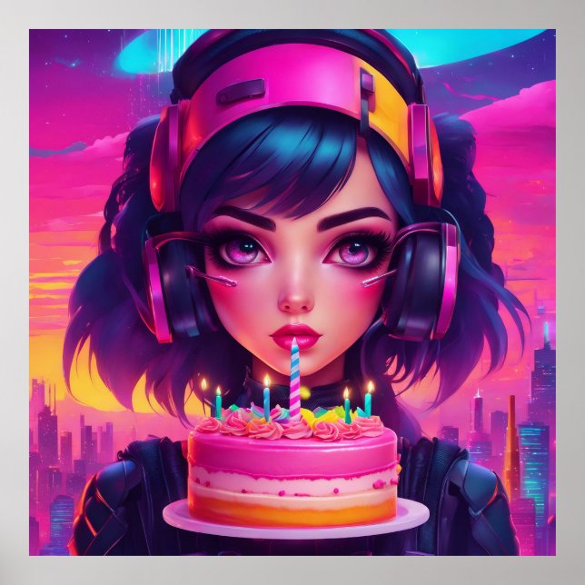 Behalt oder gestalte dein eigenes Poster (Vorne)