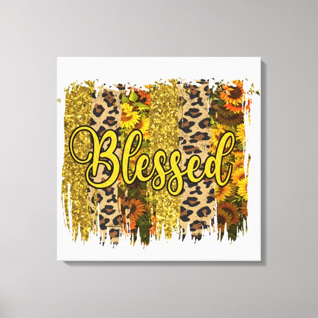 Behalt oder gestalte deine eigene : Leinwand (Glan (Vorderseite)