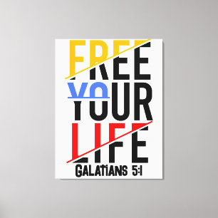 Behalt oder gestalte deine eigene — Leinwand (Glan