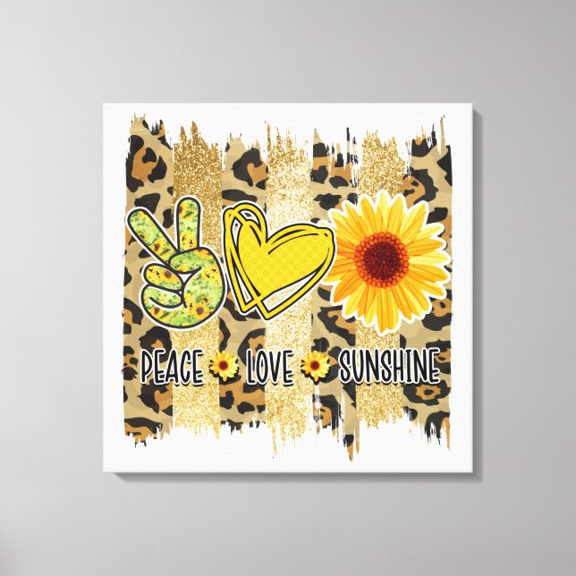 Behalt oder gestalte deine eigene : Leinwand (Glan (Vorderseite)