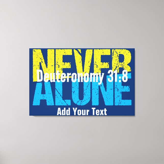 Behalt oder gestalte deine eigene — Leinwand (Glan (Vorderseite)