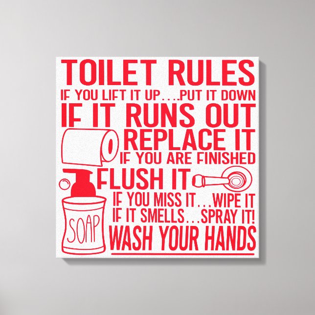 Behalt oder gestalte deine eigene Leinwand (Glanz) (Vorderseite)