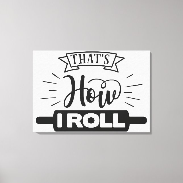 Behalt oder gestalte deine eigene Leinwand (Glanz) (Vorderseite)