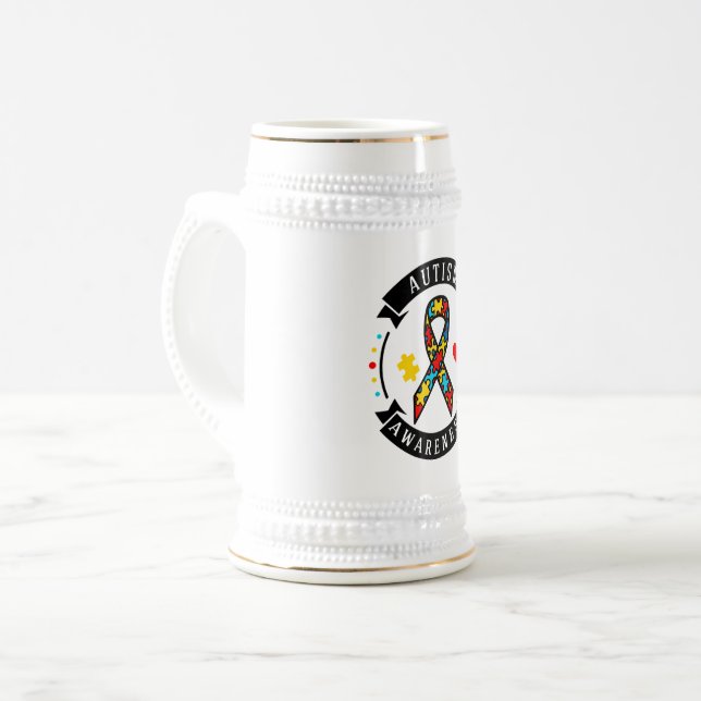 Behalt oder gestalten Sie Ihr eigenes :-) Bierglas (Vorderseite Links)