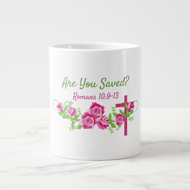 Behalt oder gestalten Sie Ihre eigene Jumbo-Tasse (Vorderseite)