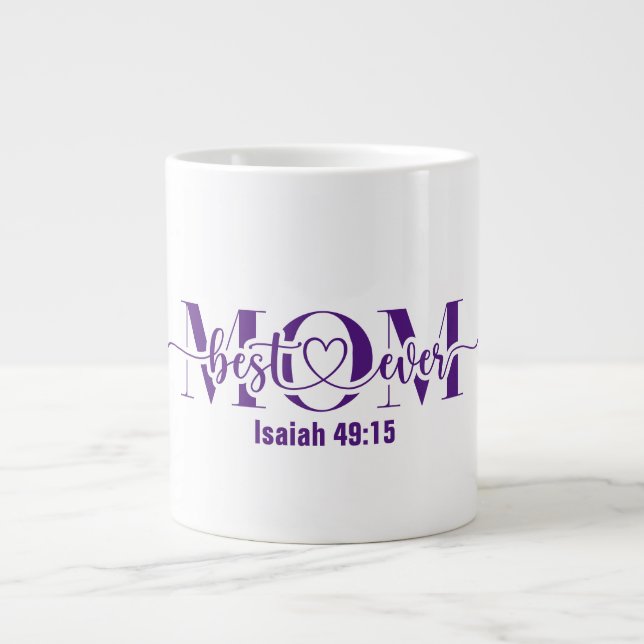 Behalt oder gestalten Sie Ihre eigene Jumbo-Tasse (Vorderseite)