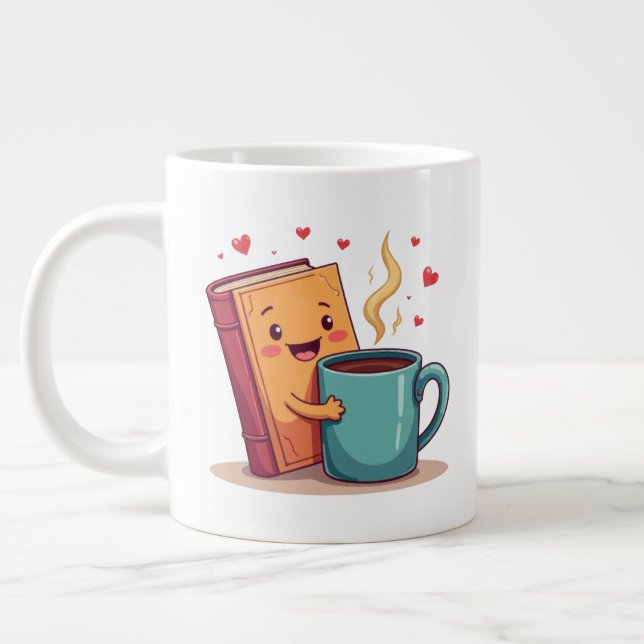 Behalt oder gestalten Sie Ihre eigene Jumbo-Tasse (Links)