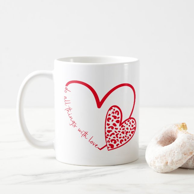 Behalt oder gestalten Sie Ihre eigene - Tasse (Mit Donut)