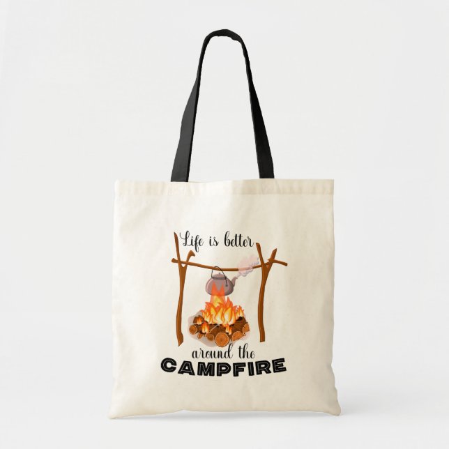 Behalt oder gestalten Sie Ihre eigene - Tote Bag Tragetasche (Vorne)