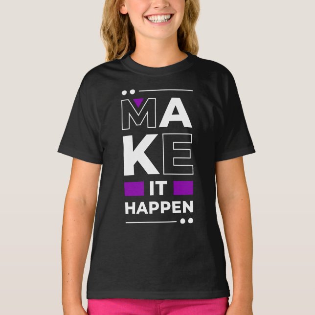 Behalt oder gestalten Sie Ihren eigenen - Girls' B T-Shirt (Vorderseite)